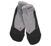 FALKE TK5 Wander Invisible W In lana algodón hilo funcional antiampollas finos 1 par, Calcetines para senderismo Mujer, Gris Light Grey 3403, 39-40