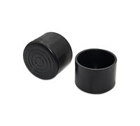 Protectores de piso for patas de sillas, tapas grandes for patas de sillas, cubiertas flexibles for mesas de muebles de PVC que no dejan marcas, redondas, paquete de 4, 60 mm, 2-3/8" de diámetro(40mm)
