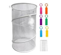 Protectores de plantas de animales, con estacas, redondos, transpirables, reutilizables, accesorios para el hogar, protección de plantas de jardín, para interiores y exteriores, patio, porche