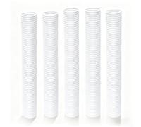 Protectores de plástico corrugado para proteger los árboles jóvenes de animales y daños en la podadora, y material impermeable con ajuste expandible, se vende en opciones de cantidad de 2, 5 o 7 (5