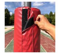 Protectores de poste de espuma roja para canchas, protectores de pilares de garaje extraíbles, cubiertas de columna de sótano reutilizables, alfombrilla de protección contra caídas, 1.5, 1.7, 1.8, 2
