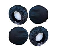 Protectores de rueda para camiones, autocaravanas, remolques, diseño fácil de poner y quitar, resistente a la decoloración, paquete de 4 fundas de mantenimiento de neumáticos resistentes a la