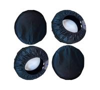 Protectores de rueda para camiones, autocaravanas, remolques, diseño fácil de poner y quitar, resistente a la decoloración, paquete de 4 fundas de protección para neumáticos
