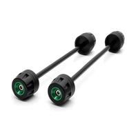 Protectores de Rueda para Moto: topes anticaída, Deslizadores para Eje Delantero y Trasero, compatibles con para S1000RR para S1000R y para S1000XR (2019-2022) y para S1000 R, RR y XR M (2020-2021).