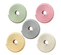 Protectores De Seguridad For Bordes Afilados Y Muebles, Protector De Barra Anticolisión, Protector De Parachoques De Seguridad, Cojines De Seguridad(Almond Yellow,4m/13.12ft)