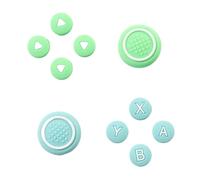 Protectores de silicona 10 en 1 para palanca de mando, tapas de cubierta de mando, cubierta de llave direccional de repuesto, tapas de teclas de dirección