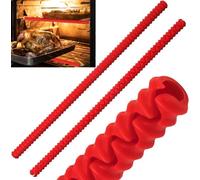 Protectores de silicona para horno, extra largos de 56 cm, resistentes al calor, paquete de 2 protectores contra quemaduras y cicatrices