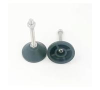 Protectores de suelo para patas de sillas, Patas for muebles, 2 piezas de soporte for acero inoxidable 304 Almohadilla antideslizante Activa/fija M6/M8/M10/M12/M16 ajustable for pies(D40XM6X50)