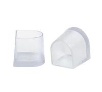Protectores de tacón alto - Protectores de talón | Protector de talón antideslizante | 2 suministros pequeños de reparación de zapatos | Accesorios portátiles para fiestas para césped, grava y