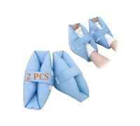 Protectores de talón, cojín para aliviar el dolor, almohada de pie para úlceras por presión, soporte de pies, suministros de recuperación de cirugía de botas para ancianos postrados en cama, cojines