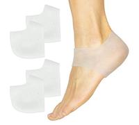 Protectores de talón de gel, Claro, 4 Count (Pack of 1)