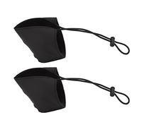 Protectores de talón de zapatos, paquete de 2 fundas de talón de tela Oxford suave con forro de felpa, agarres ligeros para conducción de larga distancia y viajes diarios