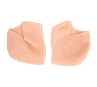 Protectores de talón, gel humectante transpirable, almohadillas protectoras para el talón para el cuidado de los pies, almohadillas para fascitis plantar, 1 par(Color de piel)