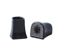 Protectores de talón para zapatos de tacón alto - Protector de talón antideslizante, reparación, tapones de talón de repuesto | Cubiertas de punta de pin de reducción de ruido, tope para zapatos con