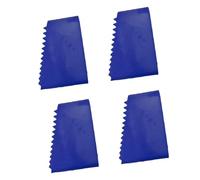 Protectores de tapas para pies de escaleras de servicio con ranuras profundas para mayor estabilidad en todas las superficies, mejora agarre y reduce ruido de los pies de las escaleras