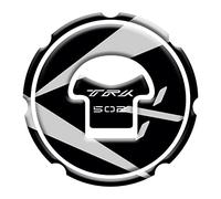 Protectores de tapón resinado adhesivo efecto 3D, compatible con Benelli TRK 502 X