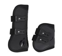 Protectores de tendón QHP Tendon boots set - Negro / cob