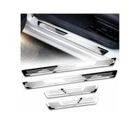 Protectores de umbral de Puerta de Acero Inoxidable para Honda Pilot Passport - Protección autoadhesiva contra rasguños para el umbral del Coche