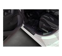 Protectores de umbral de puerta de aluminio compatibles con Toyota Proace Verso II 16-/City/City Verso 19- y Opel Combo-E Life y Peugeot Partner III/Rifter y Citroën Berlingo III + Multispace 18