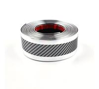 Protectores de Umbral de Puerta de Coche para Hyundai i10/i10 N-Line/i20/i20 N/i20 Coupe, Pegatinas de Fibra de Carbono para Puertas de Coche, Protectores de Puertas de Coche,Silver-1m*5cm