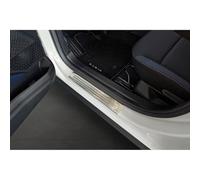 Protectores de umbral de puerta Inox compatibles con Dacia Duster III 2024- 'Lines' - 4 piezas