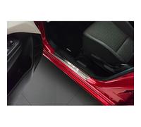 Protectores de umbral de puerta Inox compatibles con Suzuki Swift VI 2024- 'Lines' - 4 piezas