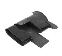 Protectores de válvula de cuero para trompeta, accesorios de carcasa de latón profesionales, cómodos negros para accesorios de instrumentos