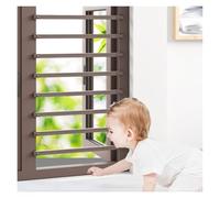 Protectores de ventana de seguridad para niños, barras de seguridad anticaídas para el hogar, se adapta a dormitorio, sala de estar y sala de juegos, fácil instalación, protección horizontal y
