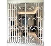 Protectores de ventana para seguridad del hogar, rejillas antirrobo duraderas con cerraduras, diseño plegable, fácil instalación para apartamentos y oficinas