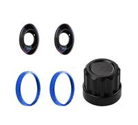 Protectores de vidrio protectores dobles para transmisión de luz, menos complicaciones, reemplazo para captura de video de 360 grados, lente de vidrio de alta transmitancia