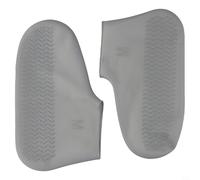 Protectores de zapatos impermeables reutilizables ideales para varios escenarios al aire libre (M gris)