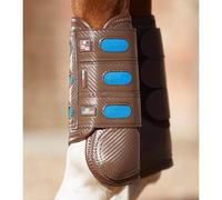 Protectores delanteros cerrados para caballo Premier Equine Carbon Tech Air Cooled S