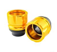 Protectores Eje para delantero Motocross Anti-Golpes Protectores(gold) | Aleación aluminio, anti-oxidación, protección para impacto, instalación eje, color plateado