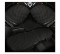 Protectores Interior Funda De Asiento De Coche Cojín De Lino Y Algodón Para Para A5 A1 A3 A4 A6 A6L A7 A8 A8L Accesorios Para Coche Fundas Protección cojín(Negro)