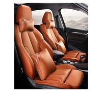 Protectores Interior Fundas De Asiento Coche Cuero Para Para 1 2Series Para 118I 120I 125I 228I 230I Para 235I E81 E82 Para E87 E88 F20 Fundas Protección cojín(ORANGE LUX)