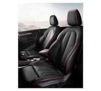 Protectores Interior Fundas De Asiento Coche Cuero Para Para 1 2Series Para 118I 120I 125I 228I 230I Para 235I E81 E82 Para E87 E88 F20 Fundas Protección cojín(Negro)