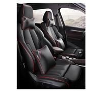 Protectores Interior Fundas De Asiento Coche Cuero Para Para 1 2Series Para 118I 120I 125I 228I 230I Para 235I E81 E82 Para E87 E88 F20 Fundas Protección cojín(BLACK LUX)