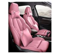 Protectores Interior Fundas De Asiento Coche Cuero Para Para 1 2Series Para 118I 120I 125I 228I 230I Para 235I E81 E82 Para E87 E88 F20 Fundas Protección cojín(PINK LUX)