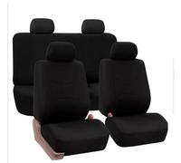 Protectores Interior Juego De Fundas De Asiento Protector Asiento De Automóvil 9 Uds Para Toyota Para Land Cruiser Para Prado Para Verso Fundas Protección cojín(Negro)