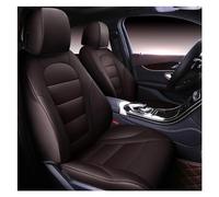 Protectores Interior Para Ford Para Kuga Solo 2 Piezas Asiento Delantero Cubierta De Asiento De Coche Asiento De Cuero Accesorios Estilo Fundas Protección cojín(Marrón)