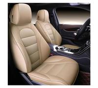 Protectores Interior Para Ford Para Kuga Solo 2 Piezas Asiento Delantero Cubierta De Asiento De Coche Asiento De Cuero Accesorios Estilo Fundas Protección cojín(Beige)