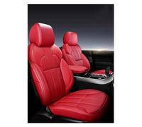 Protectores Interior Para Nissan Para Quest Para Patrol Para Y61 Y62 Y60 Funda De Cuero Personalizada Para Asiento 7 Asientos Protector Fundas Protección cojín(Rojo)