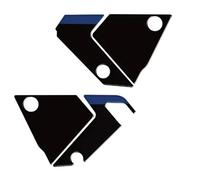 Protectores Laterales con Revestimiento De Gel 3D Motocicleta para Yamaha Tenere 700 T7 T700 2019 2020 2021 2022 2023 2024, Pegatinas Decorativas para Protección Pintura Lateral