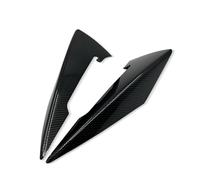 Protectores Laterales De Motocicleta ala Viento Fija para Xmax300 para X-MAX 300 2023 Alerón Lateral Carenado Delantero Winglets Aileron De Moto(Mirada de Fibra de Carbono)
