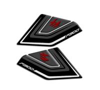 Protectores laterales depósito resina 3D compatible con BMW F 900 XR 2020-2022 L-140 (White)