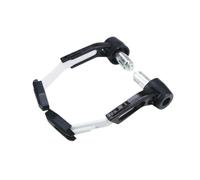 Protectores Mano Moto Longitud Ajustable Universal 7/8 "Protector de Manillar Protector de Palanca de Freno para palancas de Embrague de Freno Que Caen Scooter ATV(Plata)