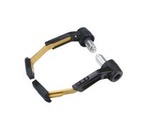 Protectores Mano Moto Longitud Ajustable Universal 7/8 "Protector de Manillar Protector de Palanca de Freno para palancas de Embrague de Freno Que Caen Scooter ATV(Oro)