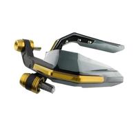 Protectores Mano Moto para LONGJIA para XDV250si para XDV300i para XDV150si Scooter Manillar Parabrisas Knight Hand Anti Caída Protector(Oro)