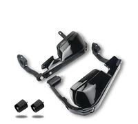 Protectores Mano Moto Parabrisas Protector De Manillar para Motocicleta para VFR 1200 X 2010-2016, VFR800X, 800, Parabrisas A Prueba Viento Protector Mano(Negro)