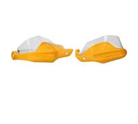 Protectores Mano Motocicleta Protector De Manos para Motocicleta para Colove para KOVE 510X Paramanos Moto(Yellow Transparent)
